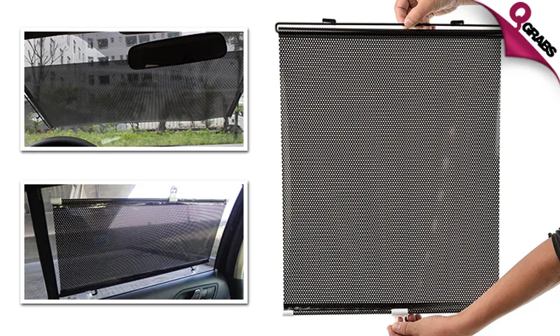 Roll-up Sunshield for Cars!